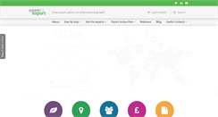 Desktop Screenshot of opentoexport.com